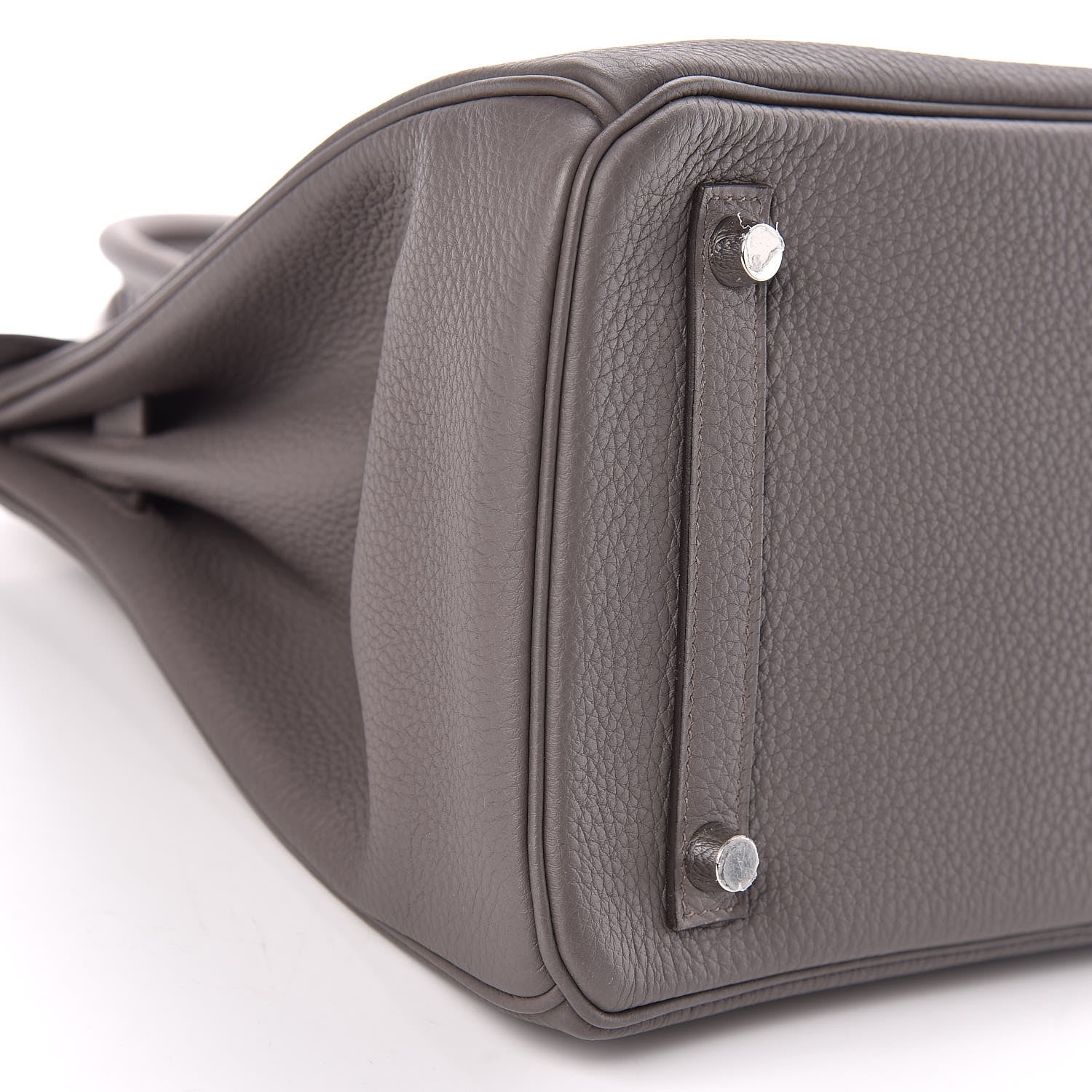 Hermes Togo Birkin 30 Etain 7 of 41