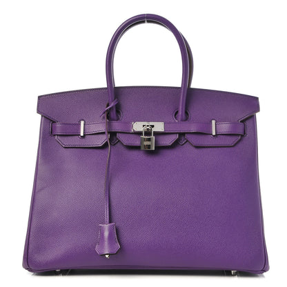 Hermes Epsom Birkin 35 Crocus 1 of 28