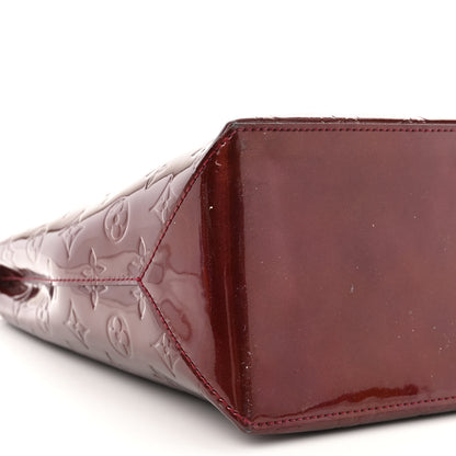 Louis Vuitton Vernis Wilshire MM Rouge Fauviste 8 of 10