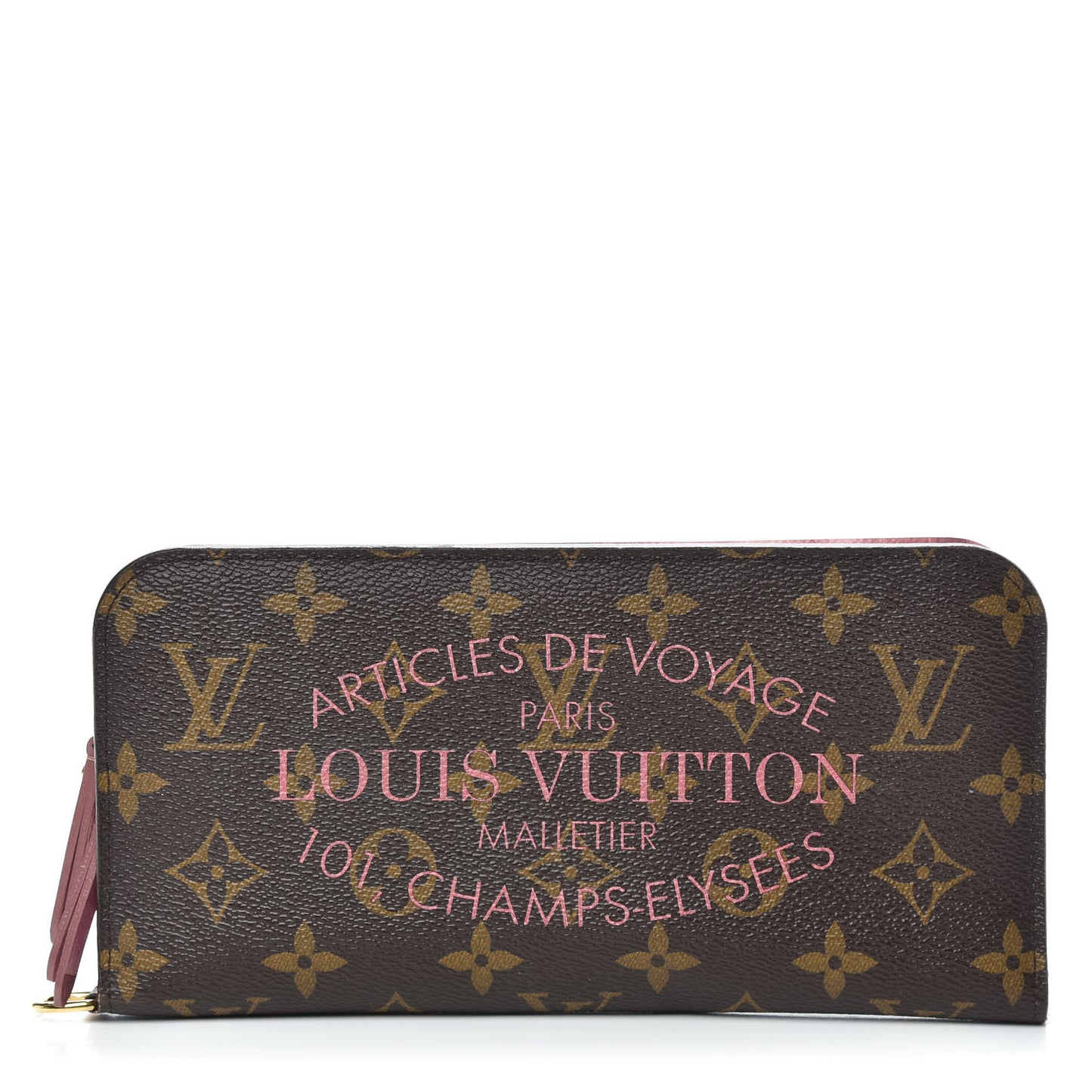 Monogram Articles de Voyage Ikat Insolite Wallet Rose Velours