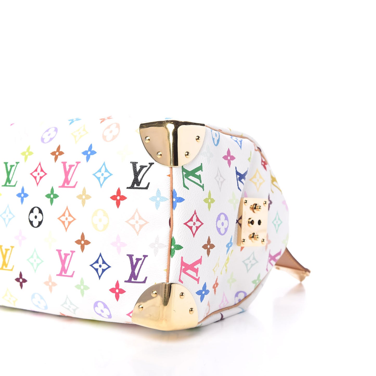 Monogram Multicolor Speedy 30 White