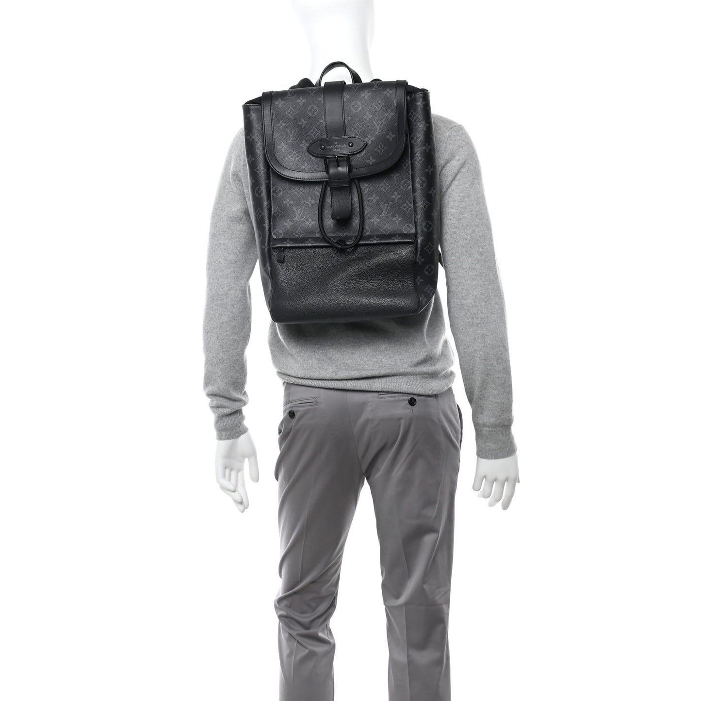 Monogram Eclipse Saumur Backpack