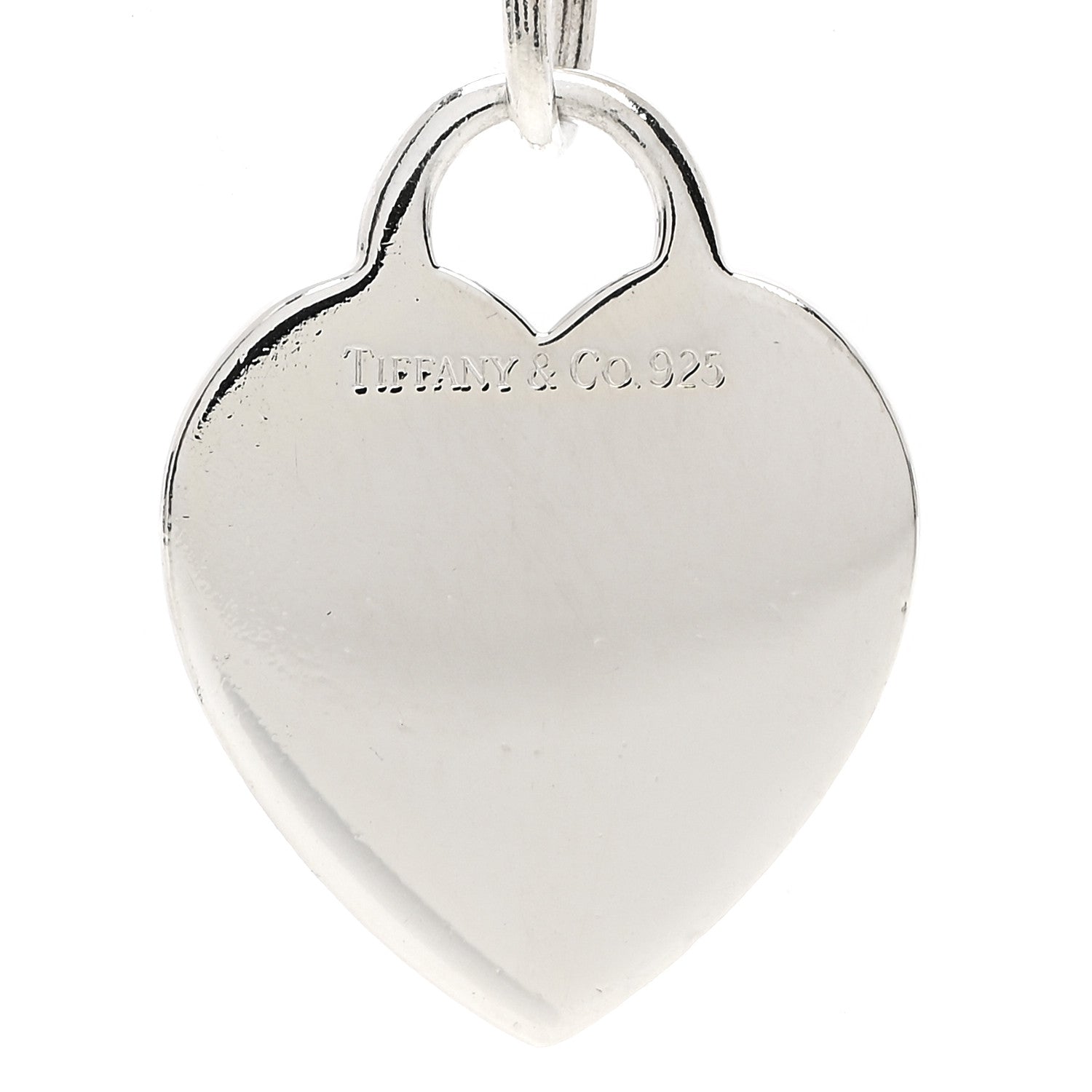Tiffany Sterling Silver Heart Tag Charm Bracelet 3 of 3
