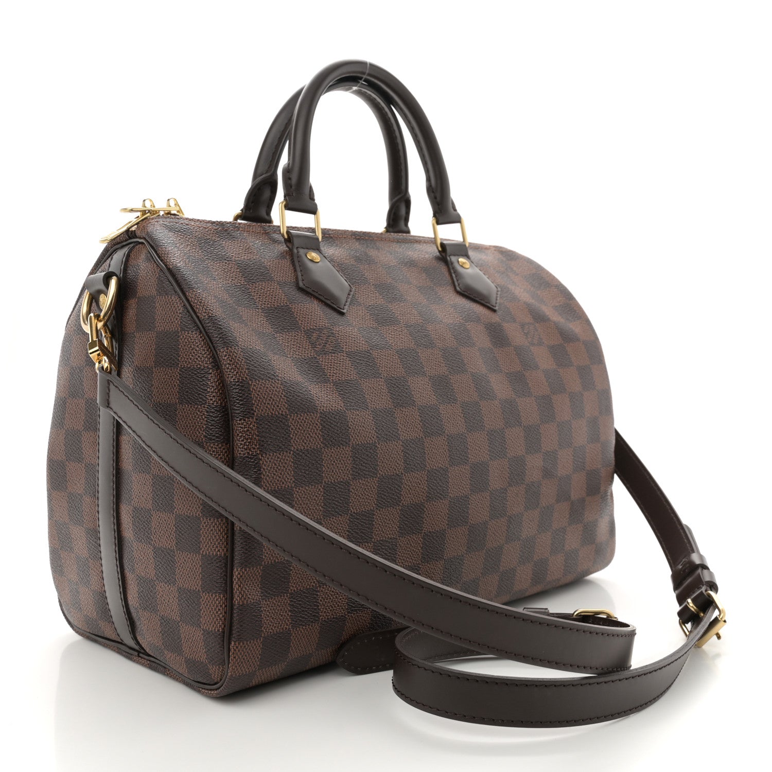 Louis Vuitton Damier Ebene Speedy Bandouliere 30 3 of 10