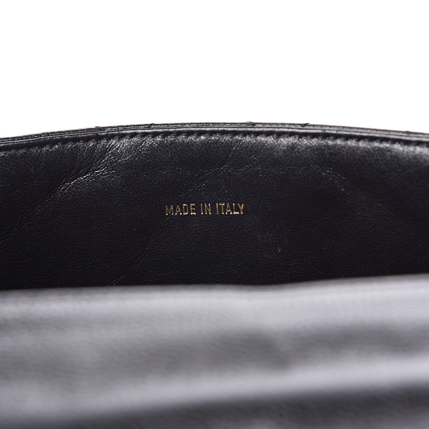 Caviar Quilted Jumbo Kelly Flap Black