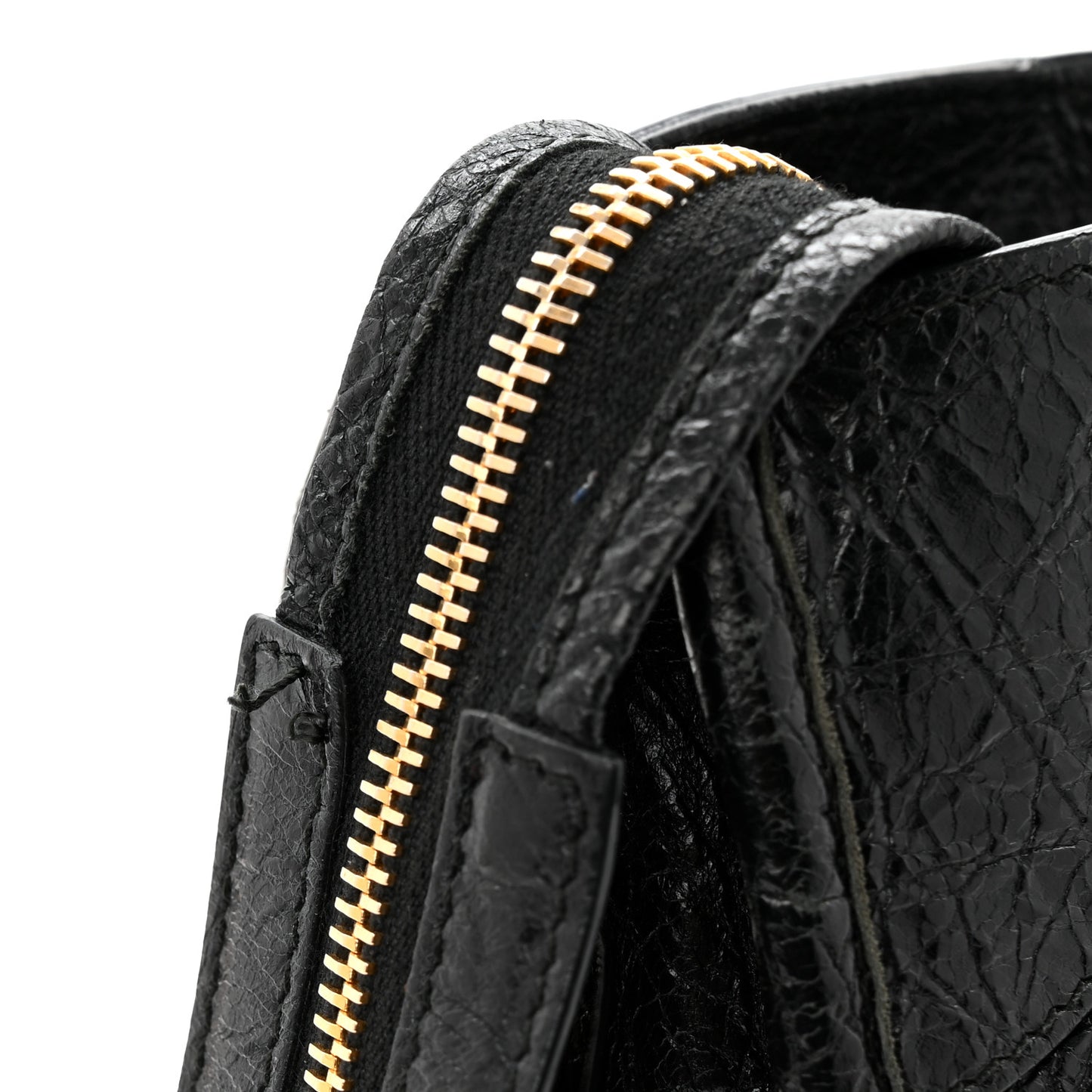 Agneau Classic Gold Hardware City Black