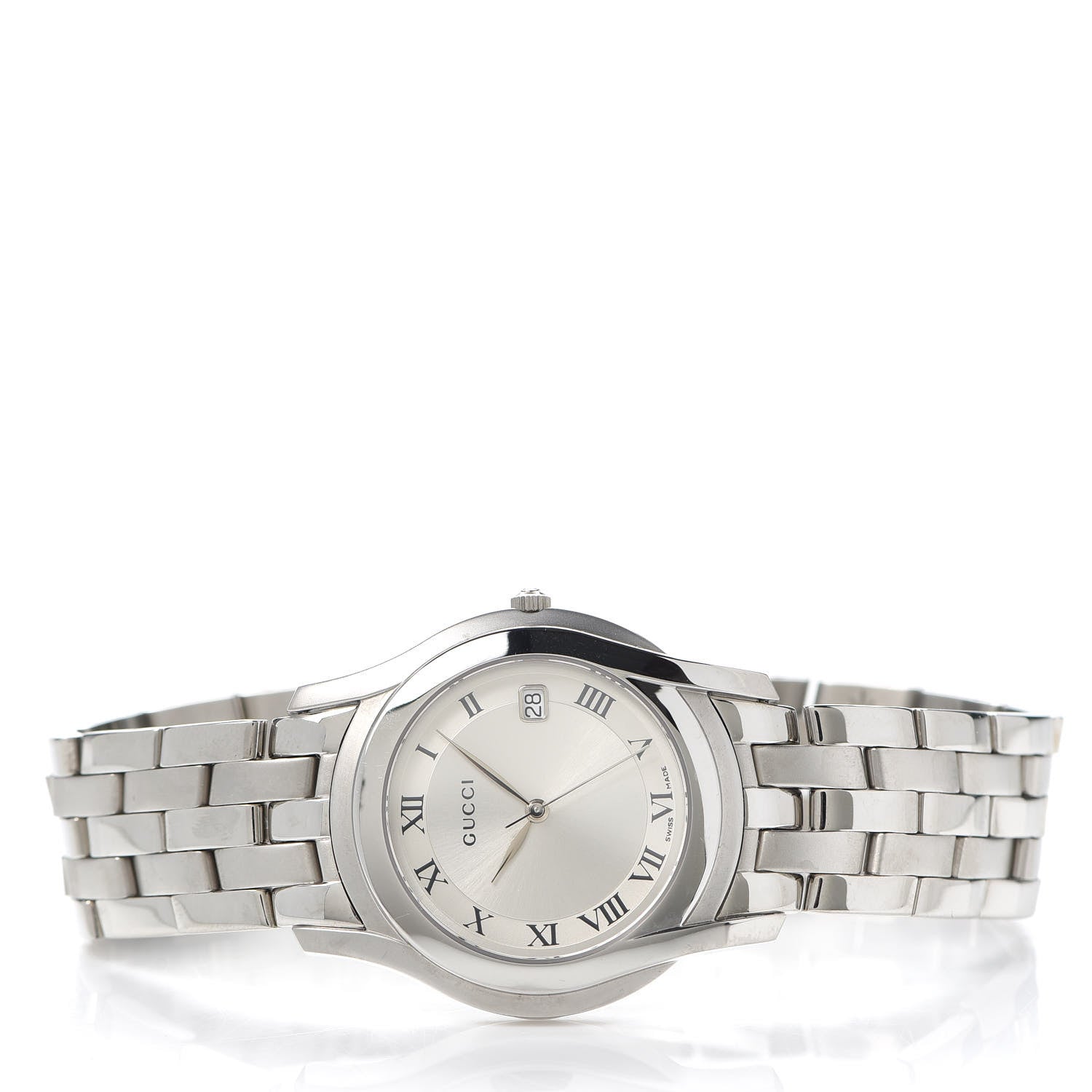 Gucci Stainless Steel 35mm 5500M Quartz Watch 2 of 6