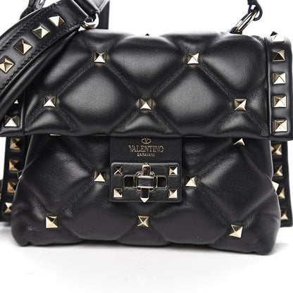 Valentino Garavani Nappa Mini Candystud Top Handle Bag Black 8 of 8