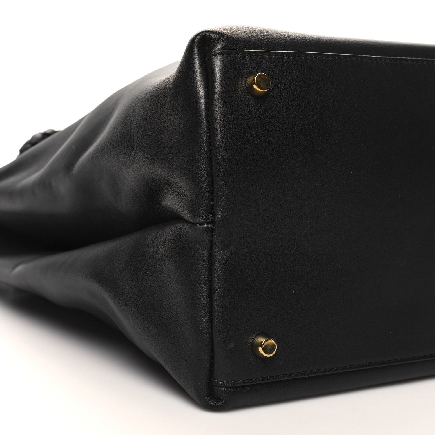 Bottega Veneta Silky Calfskin Large Andiamo Shoulder Bag Fondant 8 of 9