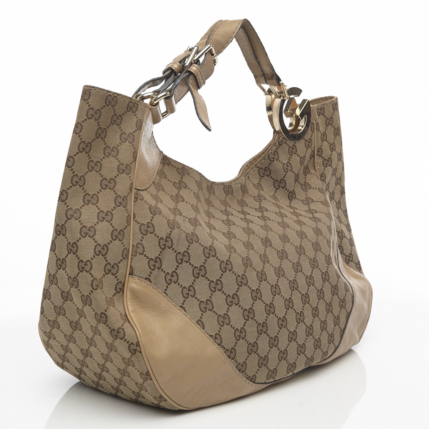 Gucci Monogram Charlotte Tote Tan 3 of 7