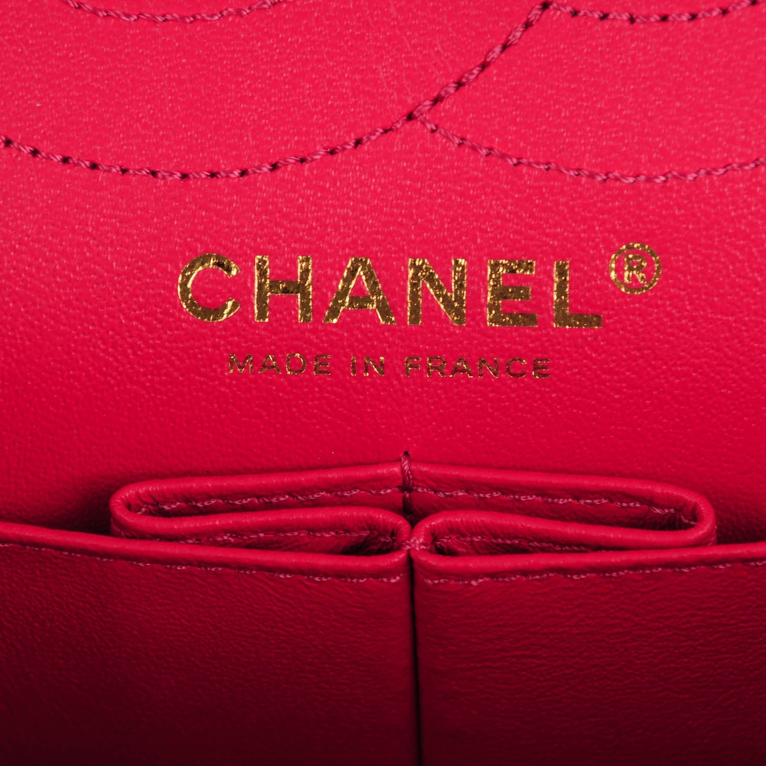 Chanel Caviar Quilted 2.55 Reissue 226 Flap Dark Pink 6 of 7