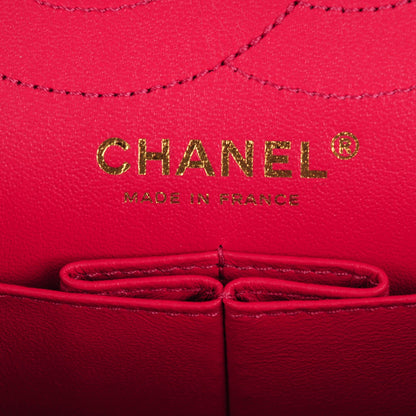 Chanel Caviar Quilted 2.55 Reissue 226 Flap Dark Pink 6 of 7