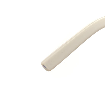 Saint Laurent Acetate New Wave Oval Sunglasses SL 356 White 8 of 10