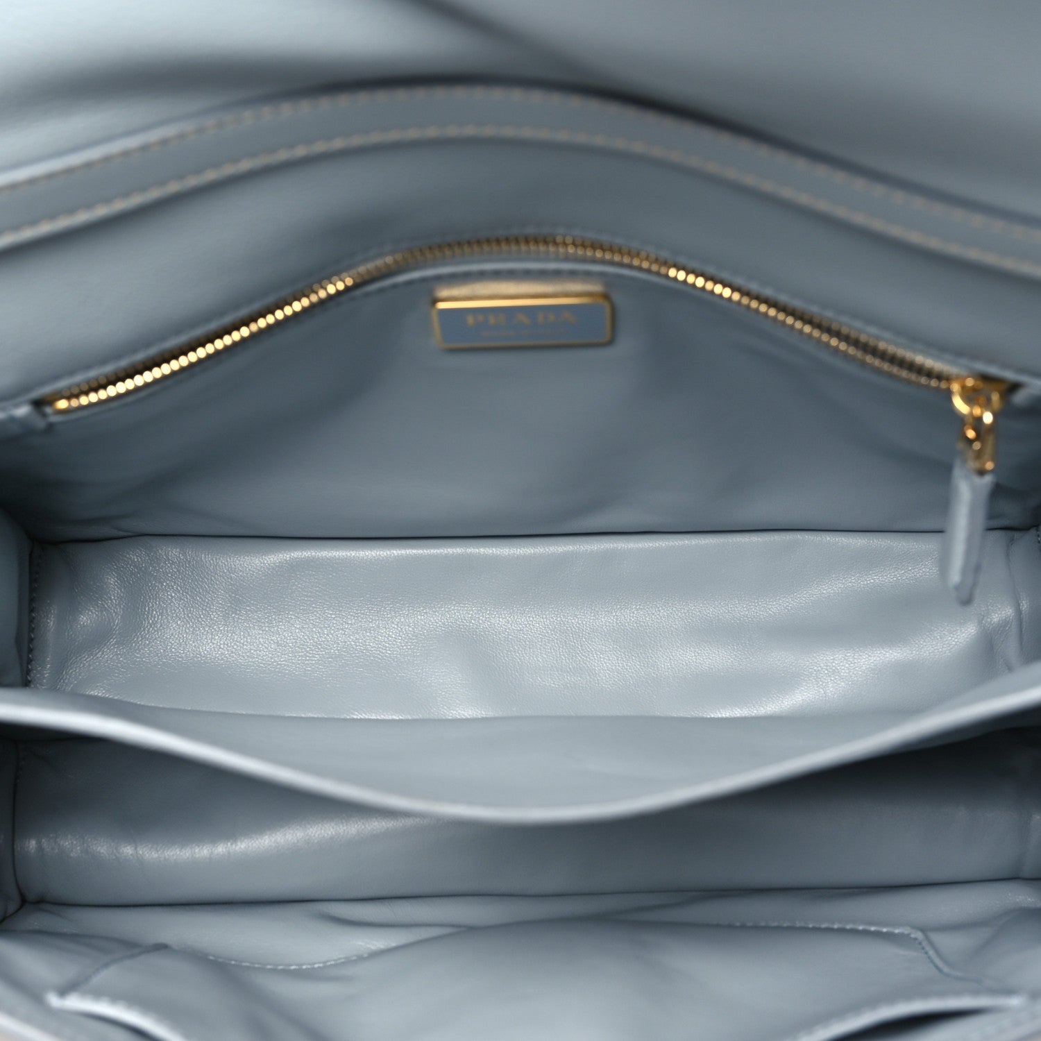 Prada Calfskin Medium Soft Sound Shoulder Bag Opaline 5 of 9