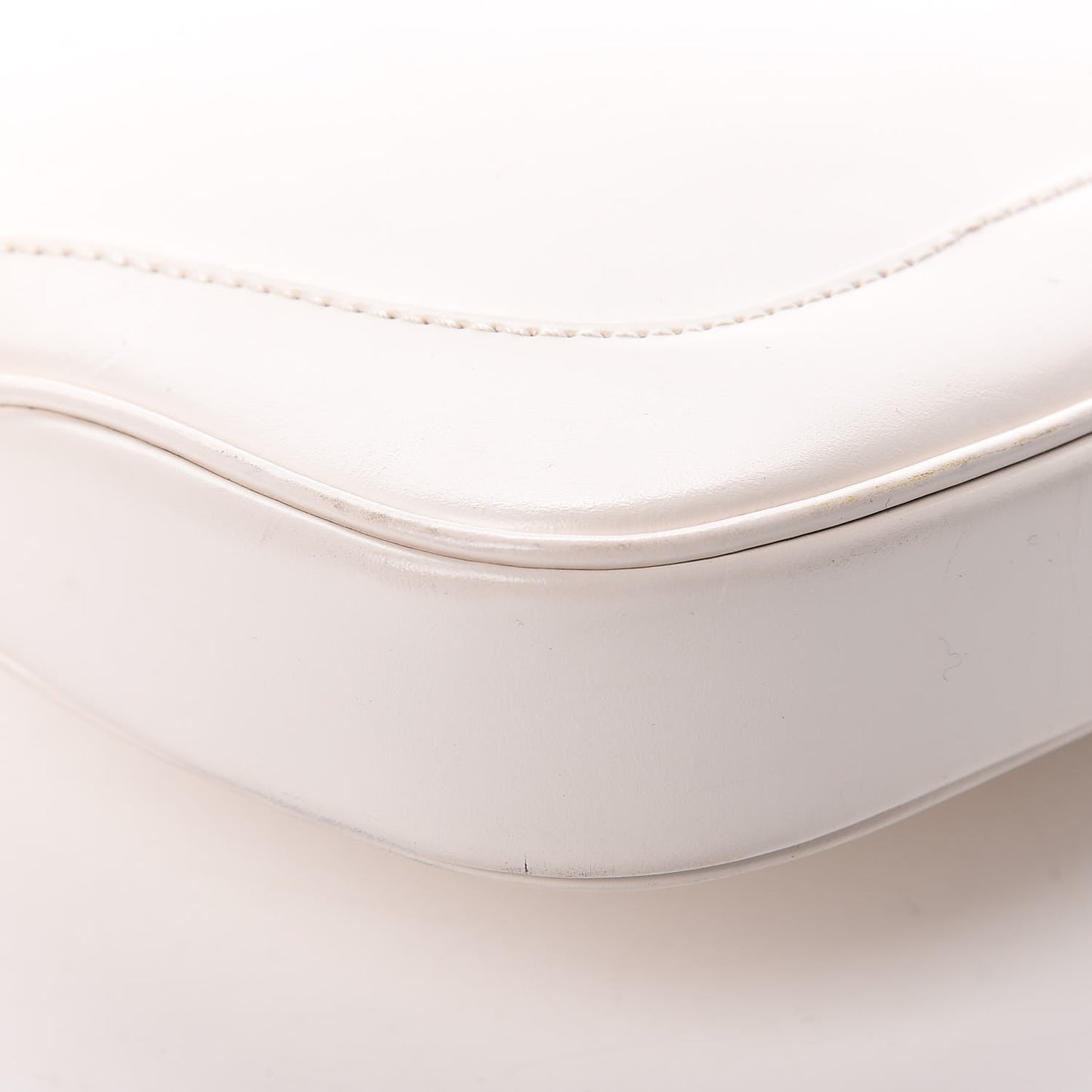 Calfskin Small Jackie O Hobo White