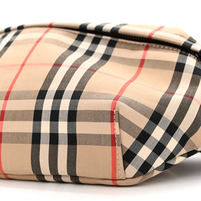 Burberry Nylon Vintage Check Medium Sonny Bum Bag Archive Beige Black 10 of 10