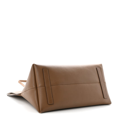 Burberry Calfskin Medium Society Tote Dusty Caramel 4 of 13