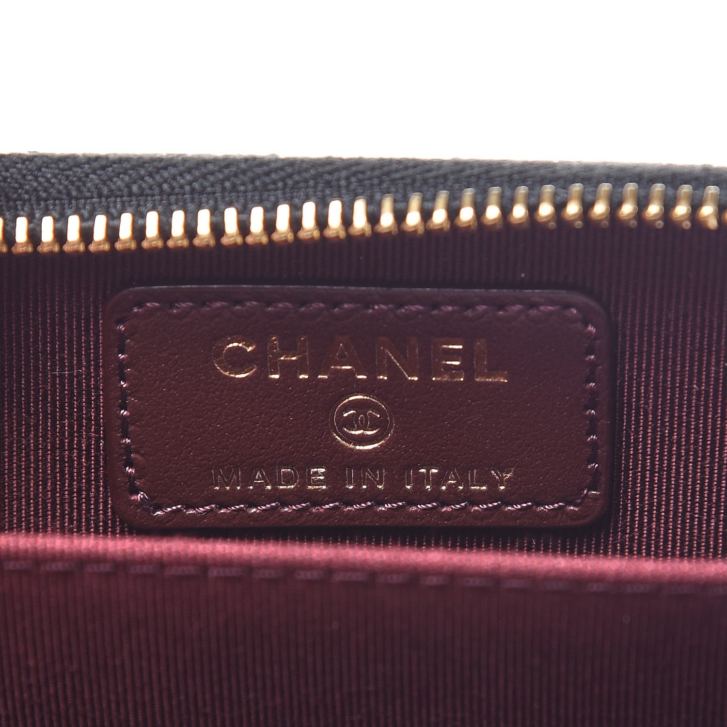 Chanel Caviar Quilted Zip Coin Purse Black 6 of 8