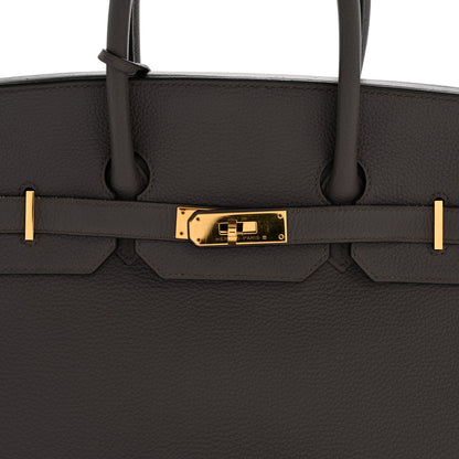 Hermes Togo Birkin 35 Etain Etain 11 of 13
