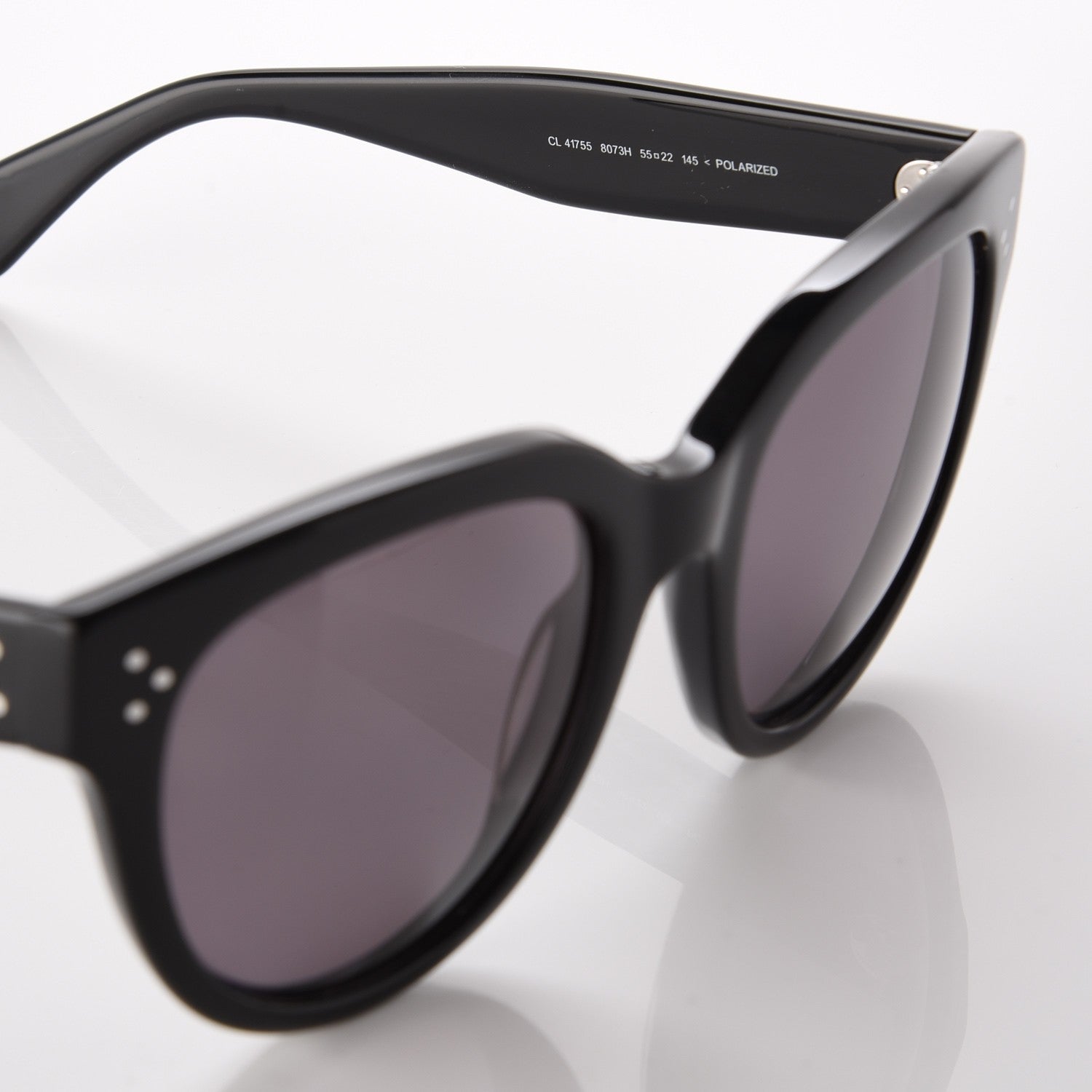 Celine Audrey Sunglasses CL 41755 Black 5 of 7