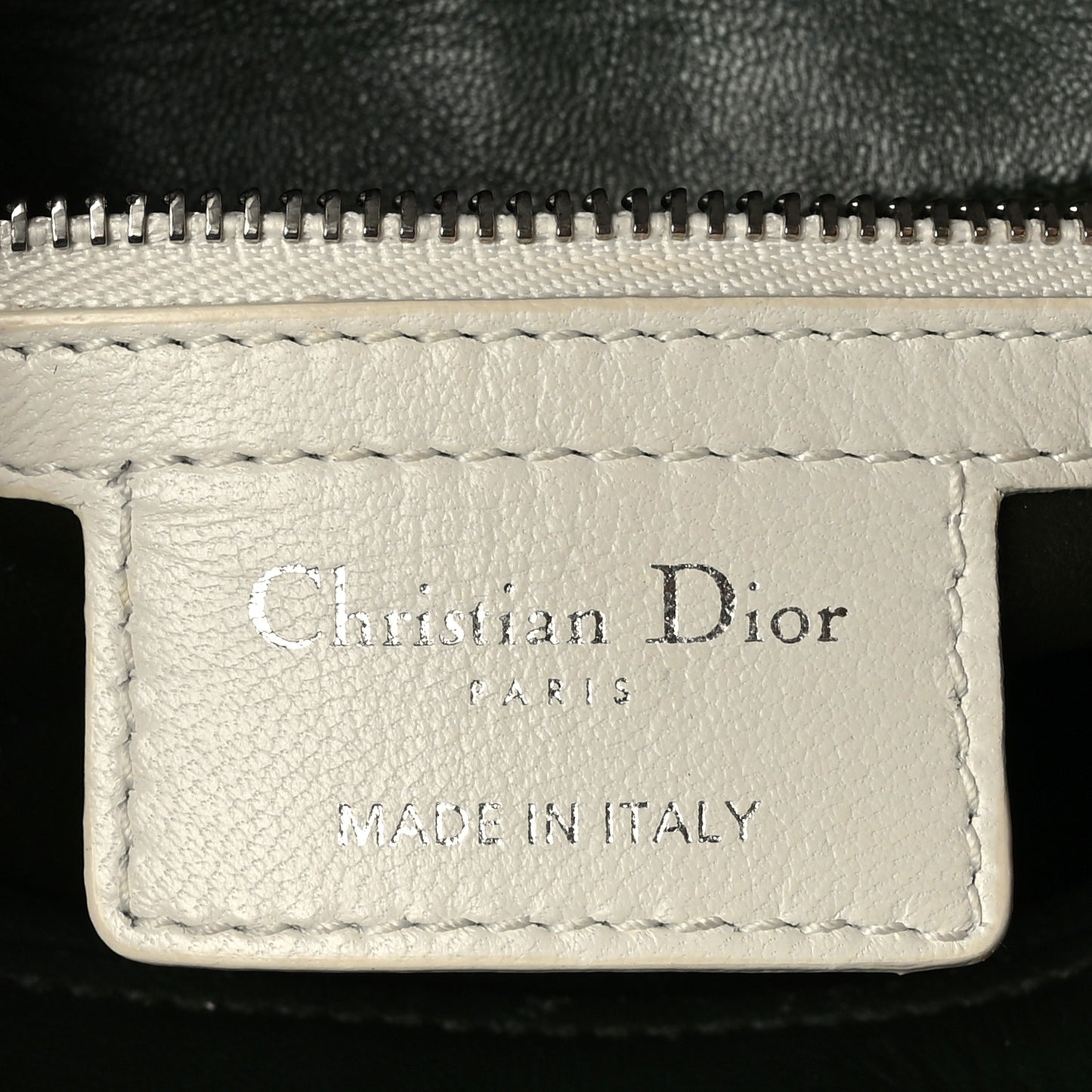 Lambskin Cannage Medium Tri-Color Lady Dior Blue Green