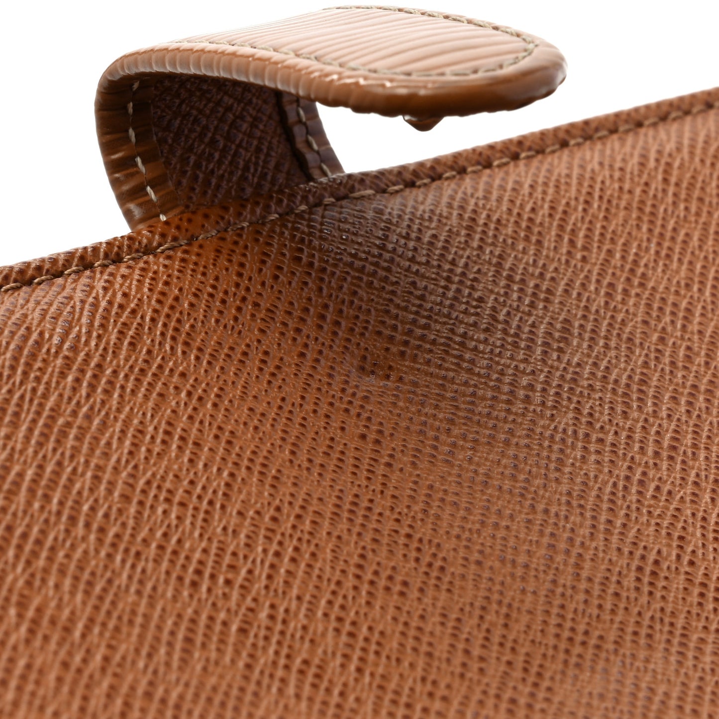 Epi French Purse Wallet Cannelle