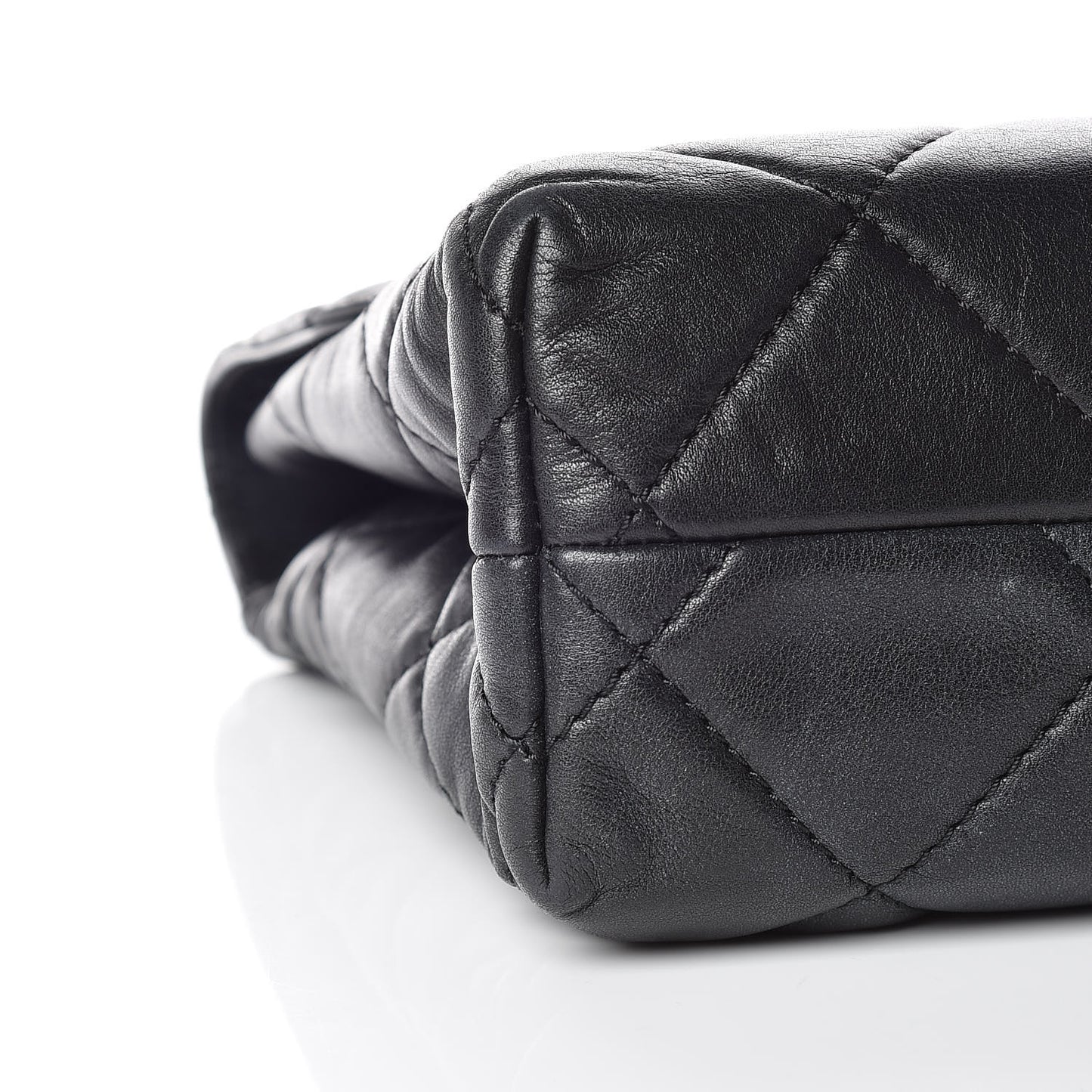 Calfskin Quilted In The Business Flap Bag Black