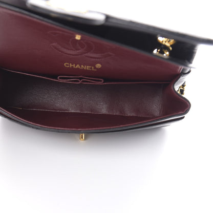 Chanel Lambskin Quilted Small Double Flap Black 5 of 16