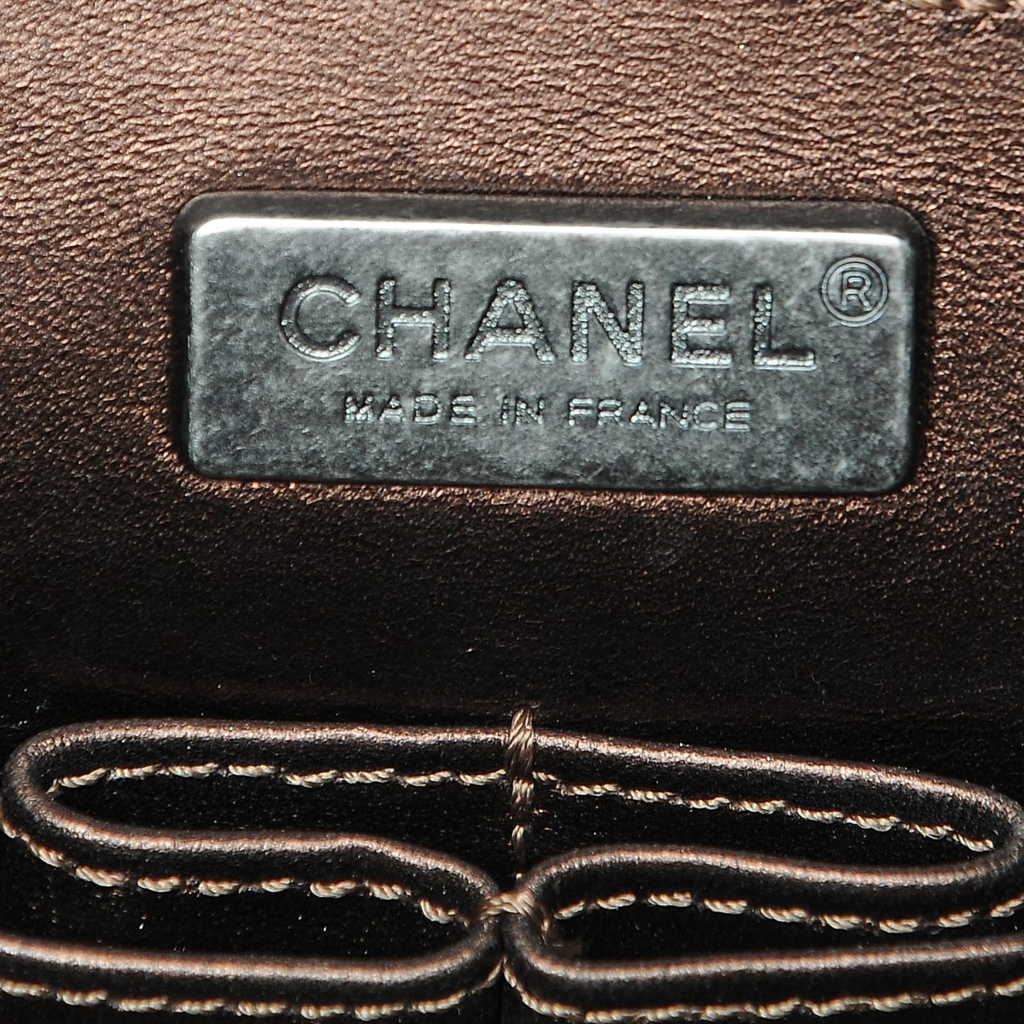 Metallic Python 2.55 Reissue 225 Flap Brown