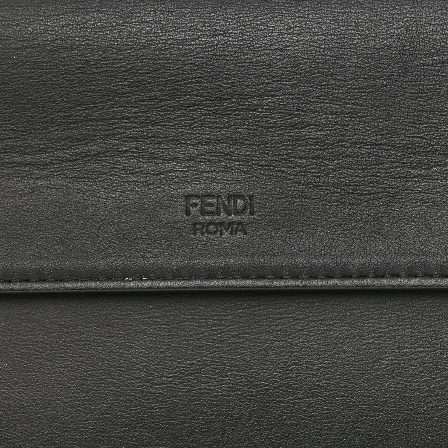 Fendi Vitello Century Opaco F is Fendi Kan I Shoulder Bag Black 8 of 10