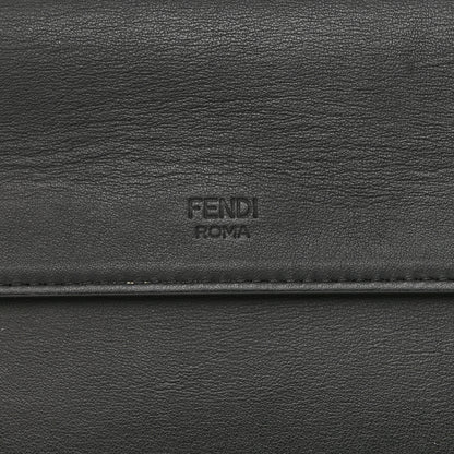Fendi Vitello Century Opaco F is Fendi Kan I Shoulder Bag Black 8 of 10