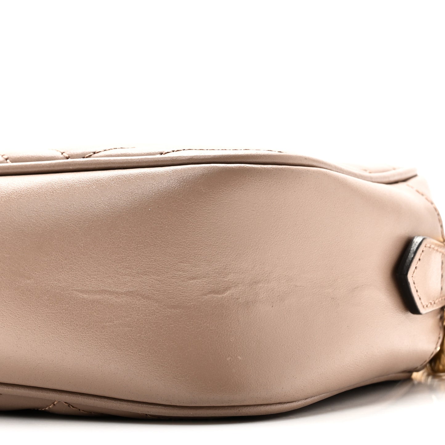 Calfskin Matelasse Small GG Marmont Chain Shoulder Bag Porcelain Rose
