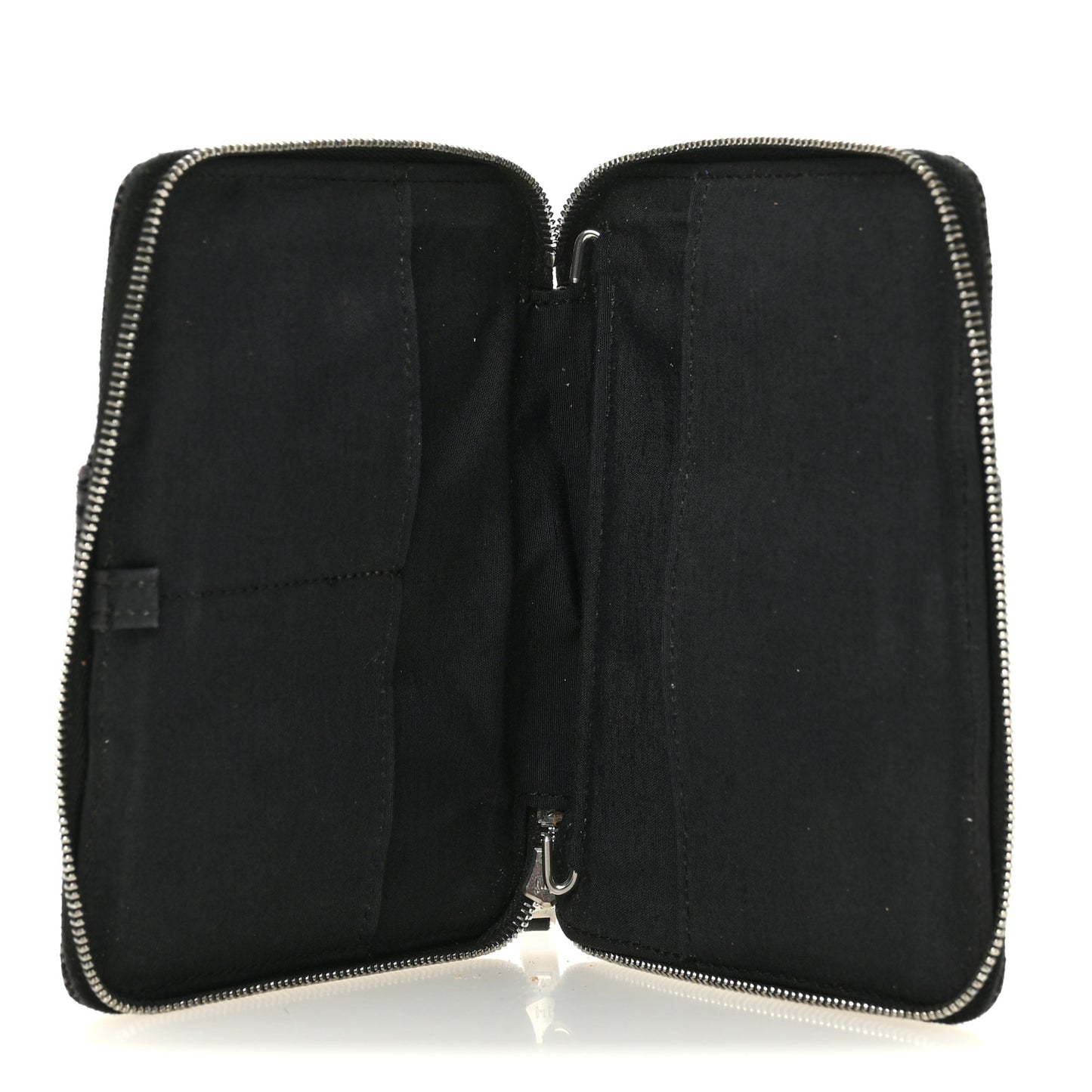 Canvas Herline Zip Wallet Grey