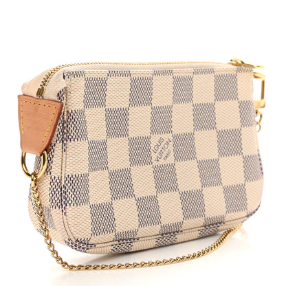 Louis Vuitton Damier Azur Mini Pochette Accessories 3 of 8