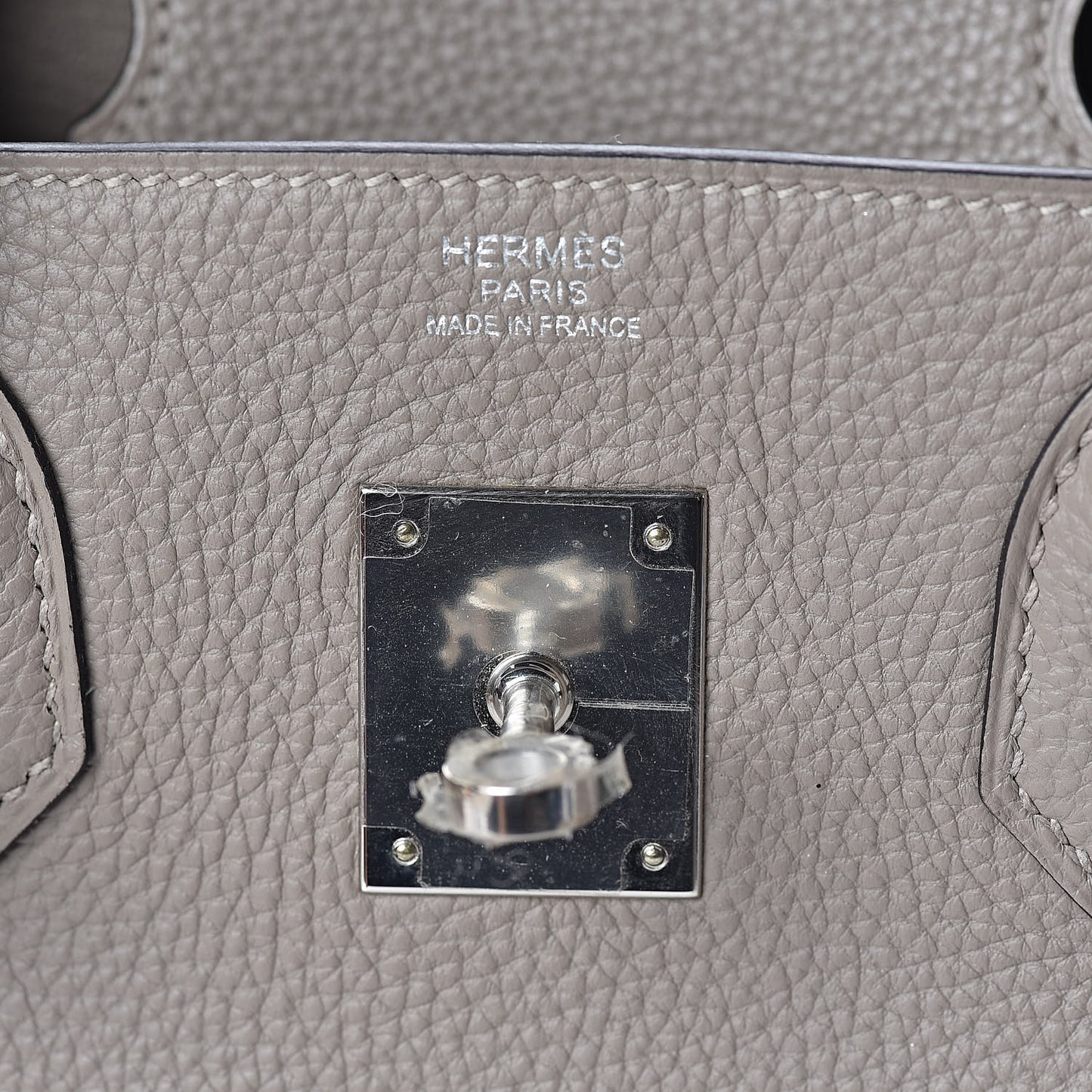 Togo Birkin 30 Gris Asphalte