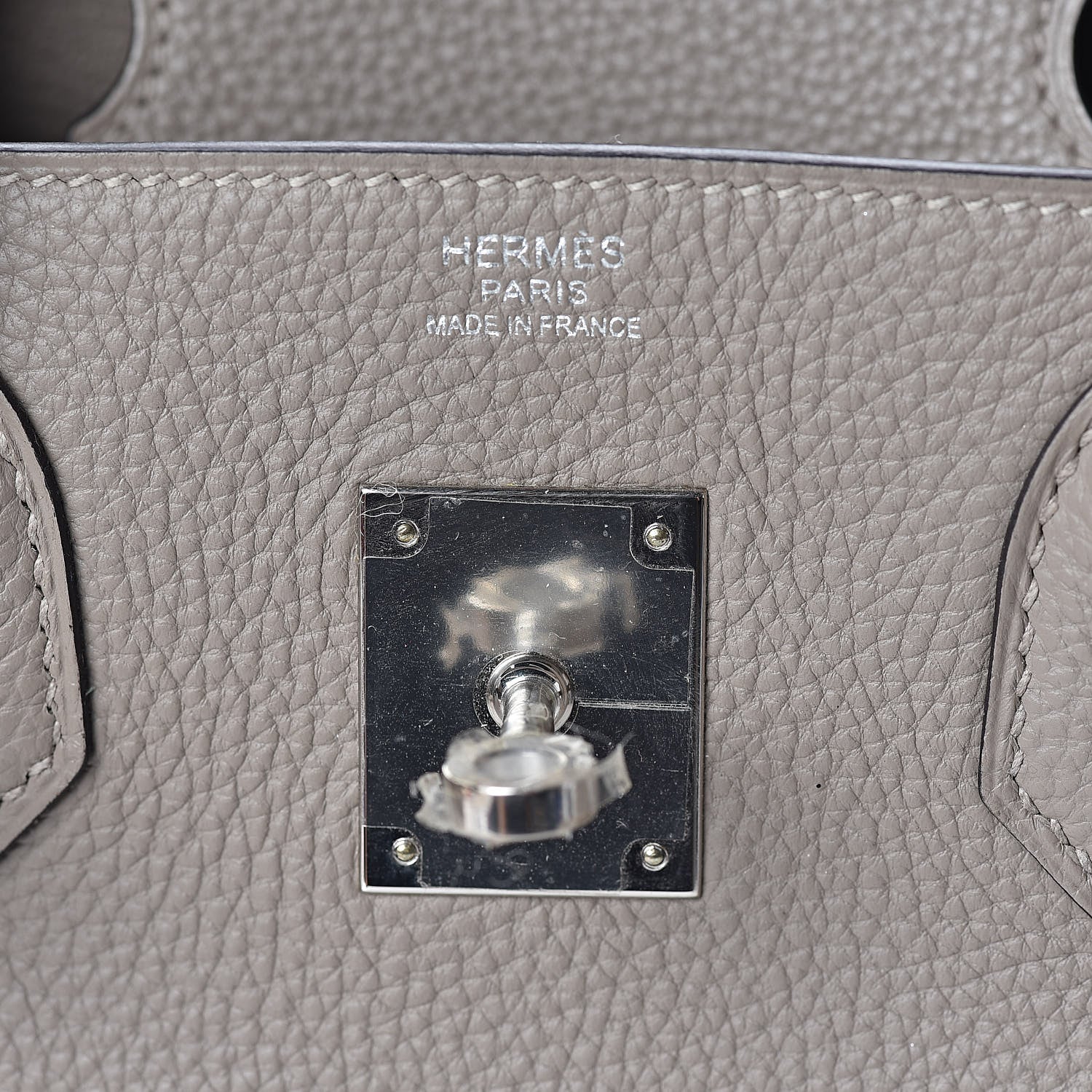 Hermes Togo Birkin 30 Gris Asphalte 12 of 30