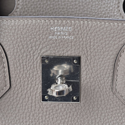 Hermes Togo Birkin 30 Gris Asphalte 12 of 30