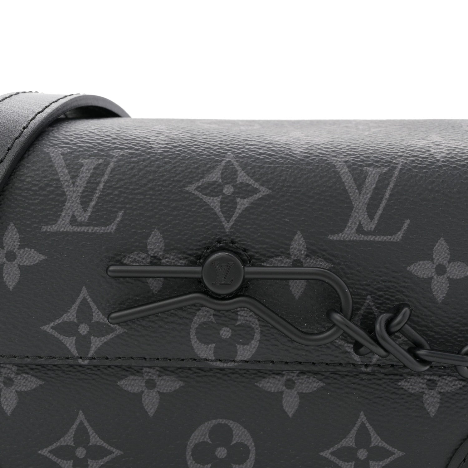Louis Vuitton Monogram Eclipse Steamer Wearable Wallet 7 of 10
