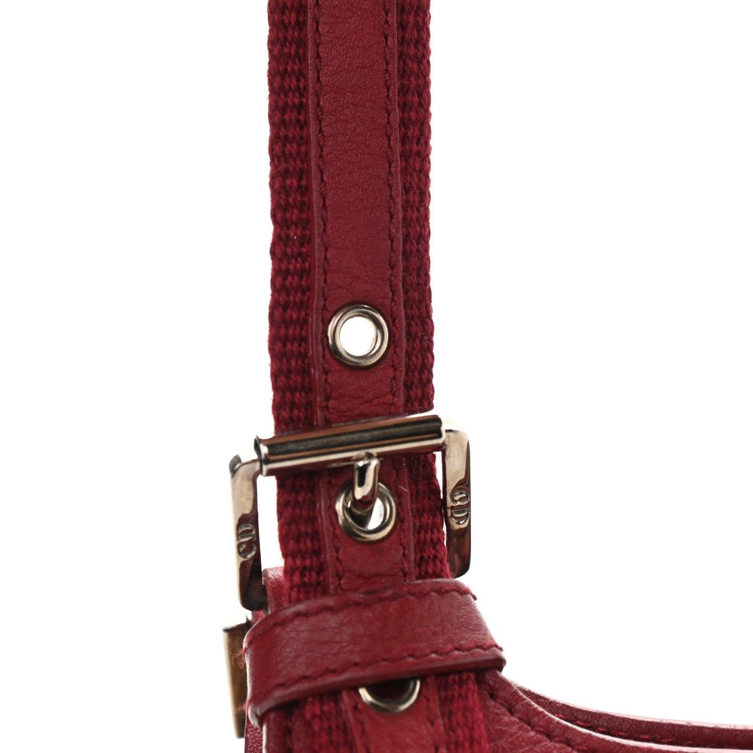 Christian Dior Monogram Tote Red 9 of 12