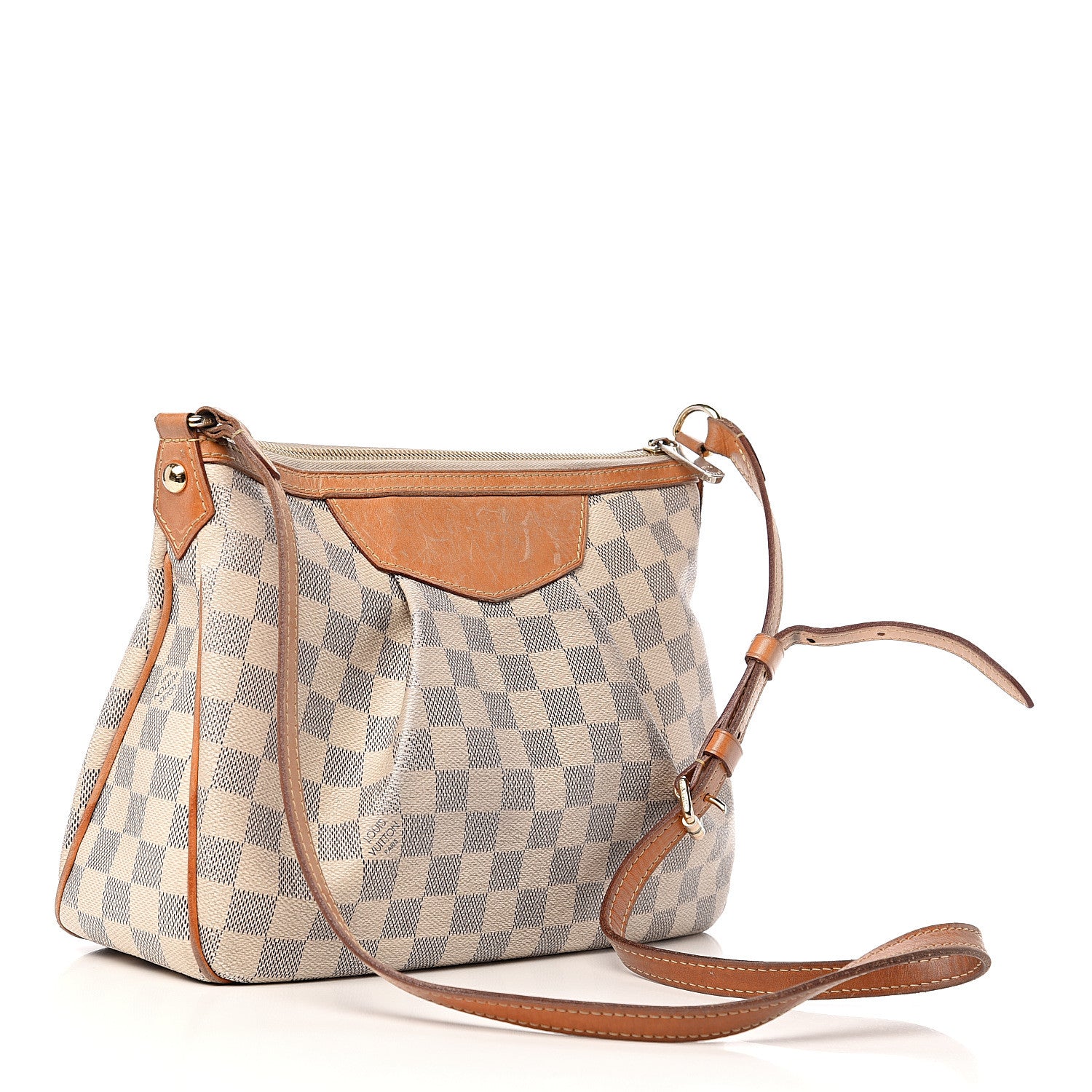 Louis Vuitton Damier Azur Siracusa PM 2 of 10