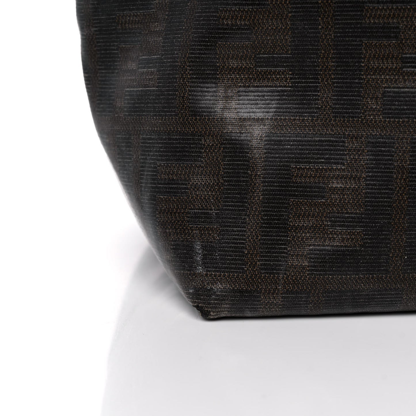Zucca Spalmati Matrioska Roll Tote Tobacco Black