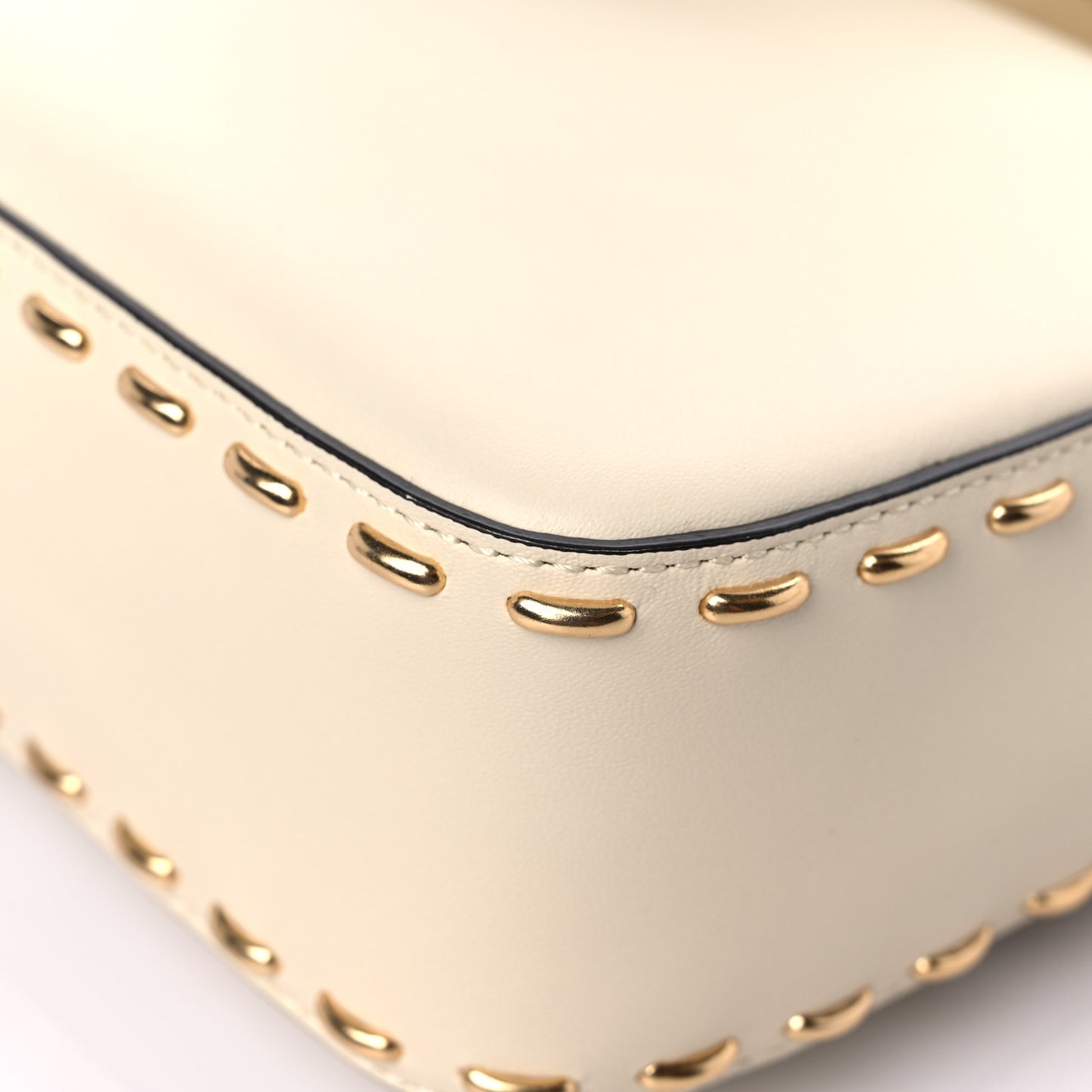 Vitello King Metal Stitch Baguette Pergamena