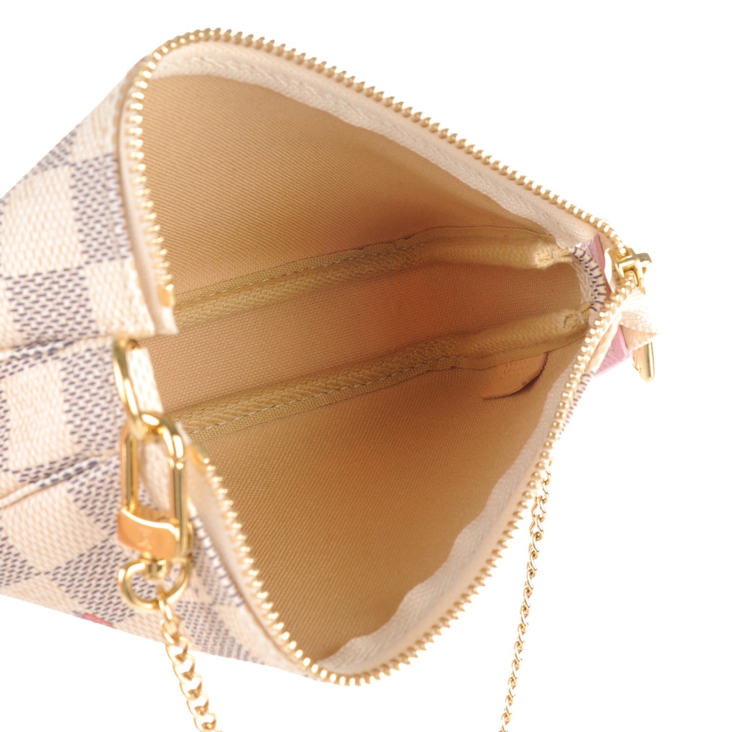 Damier Azur 2016 Christmas Animation Mini Pochette Accessories
