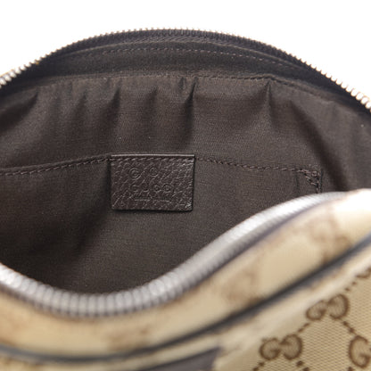 Gucci Monogram Belt Bag Dark Brown 6 of 10