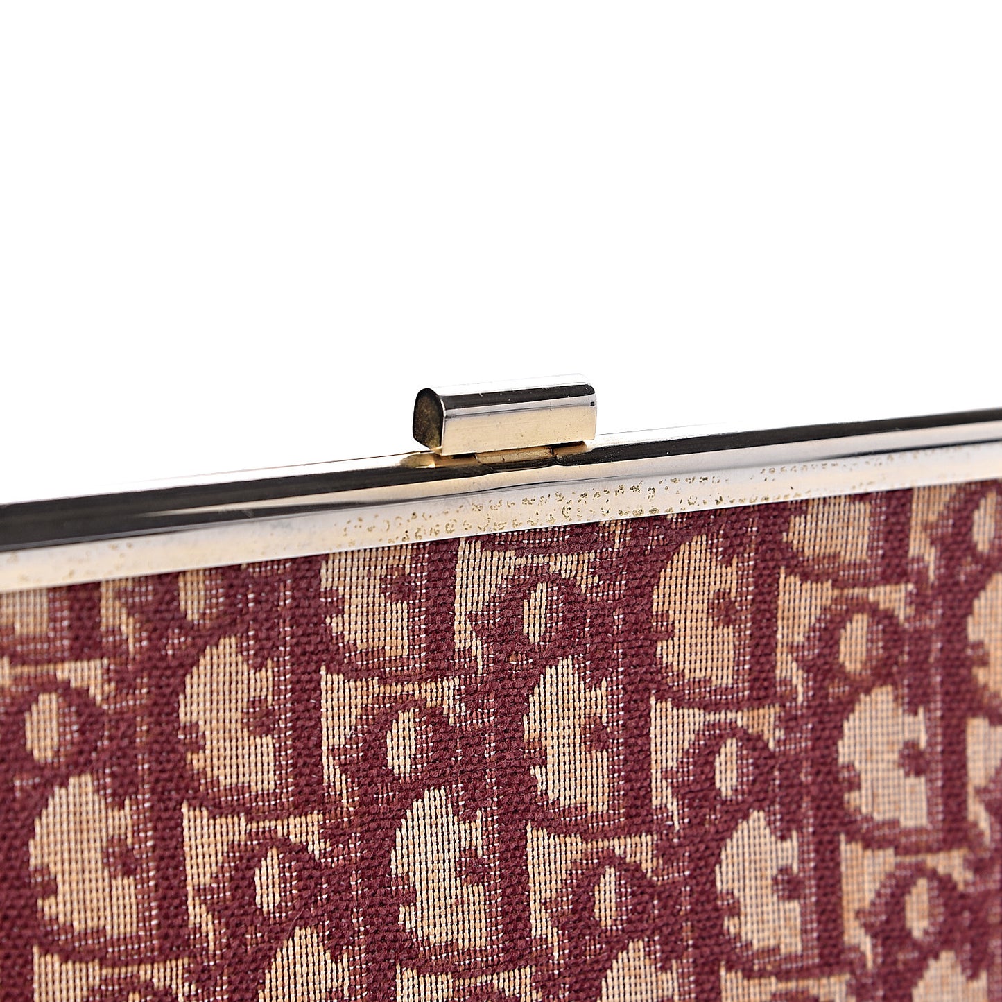 Monogram Clutch Navy Burgundy