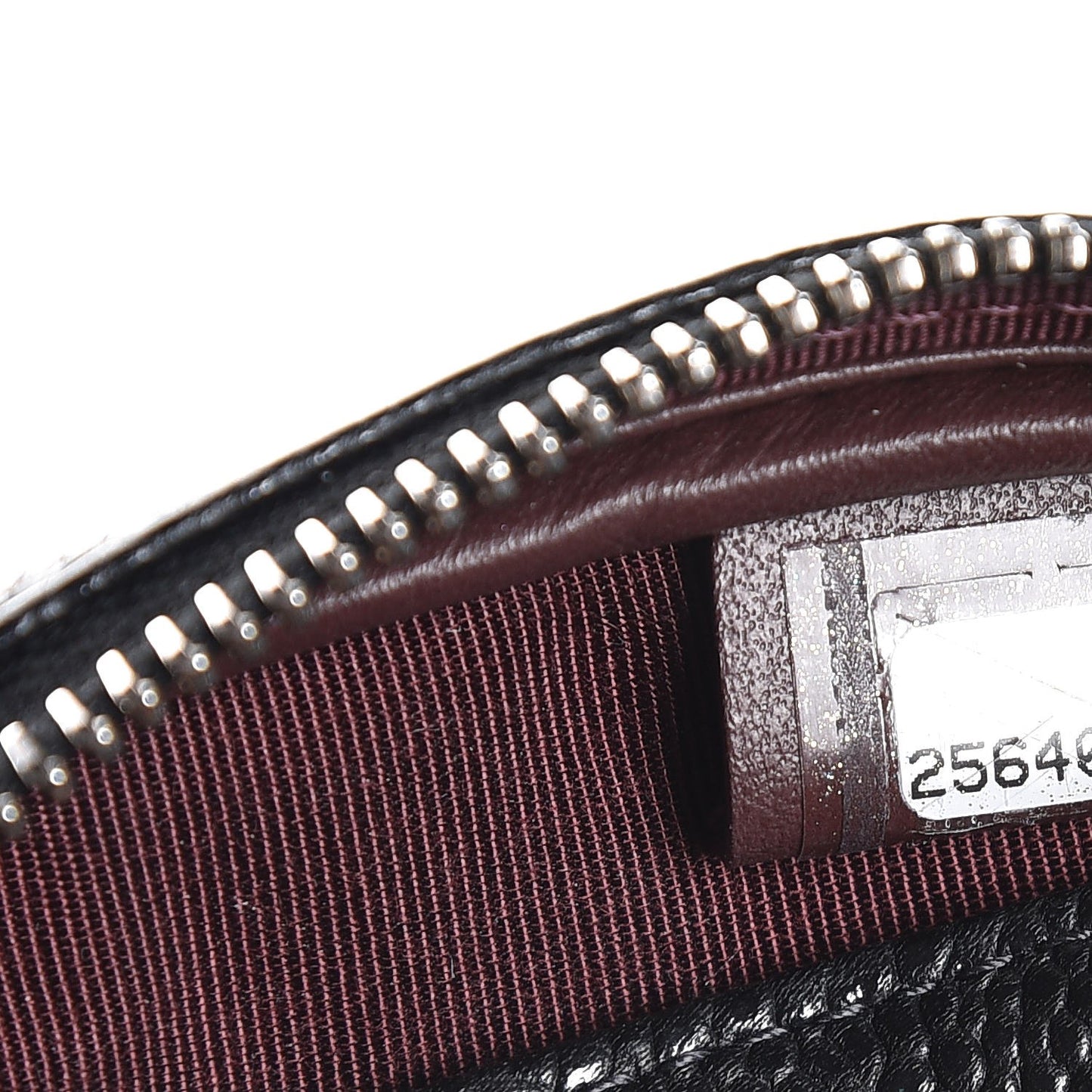 Caviar Quilted Zip Around Classic Coin Purse Black