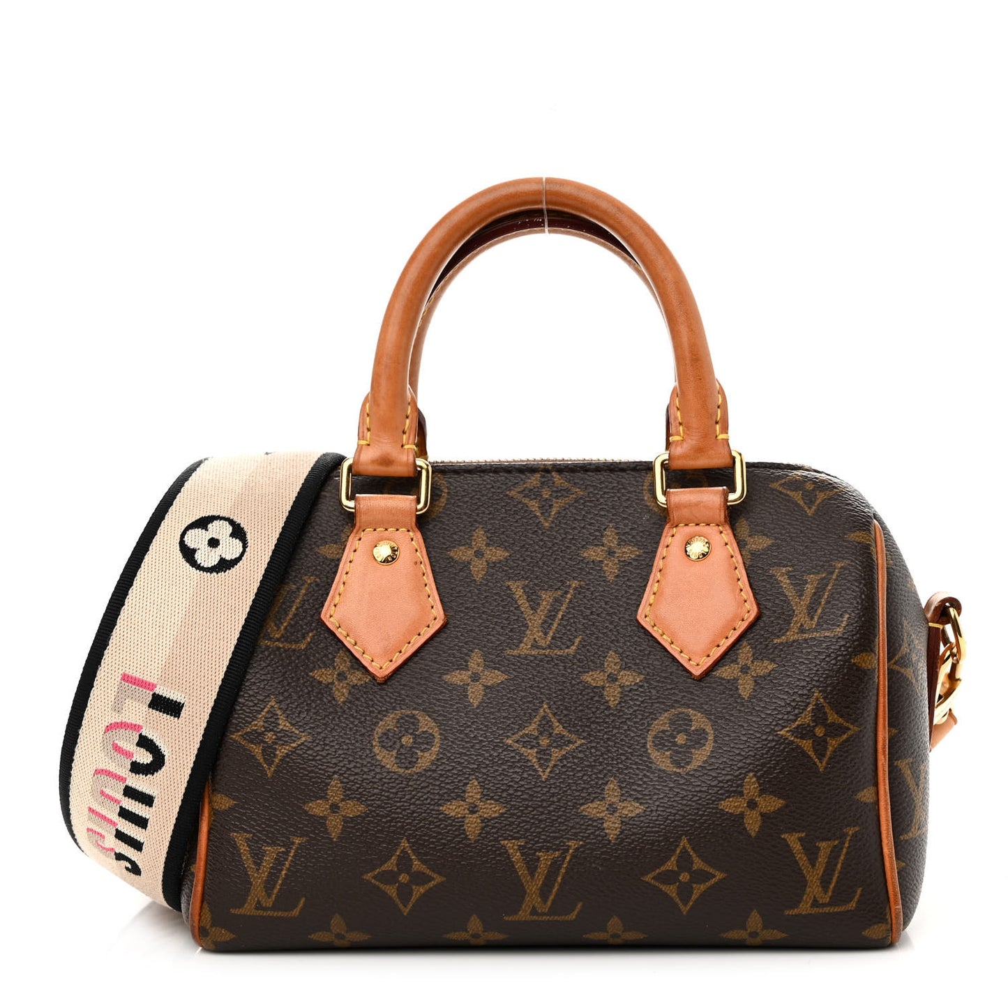 Monogram Speedy Bandouliere 20 Black