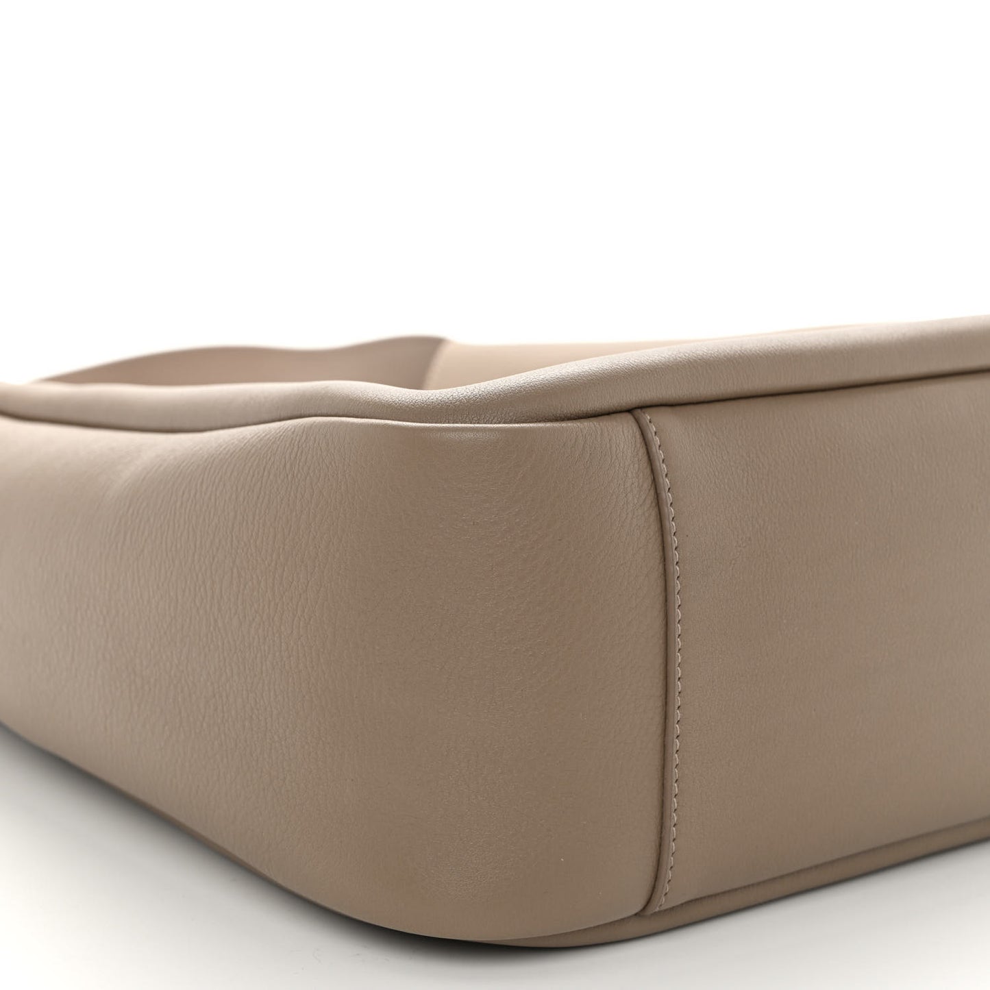 Smooth Calfskin Large Le 5 A 7 Soft Hobo Dark Beige