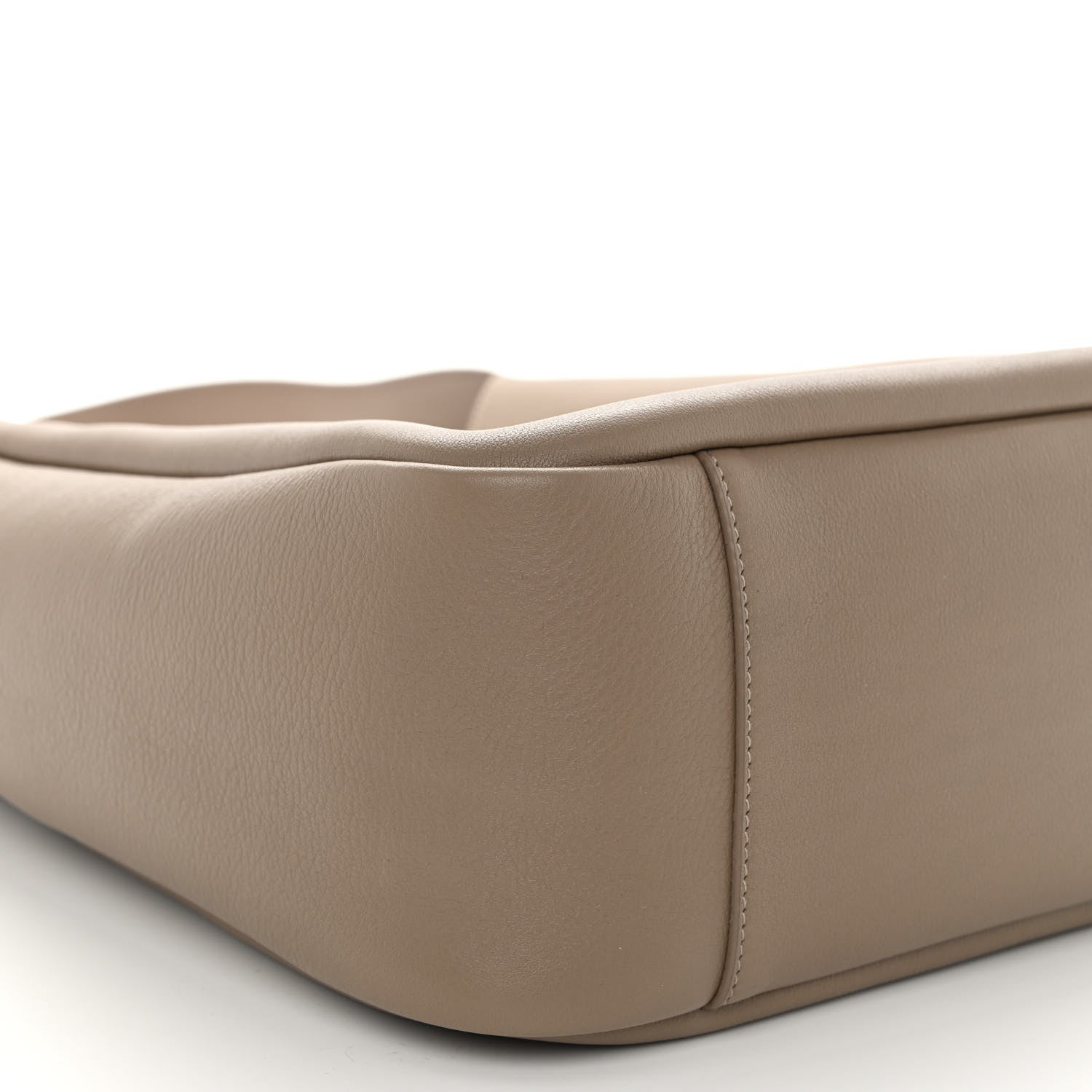 Saint Laurent Smooth Calfskin Large Le 5 A 7 Soft Hobo Dark Beige 8 of 9