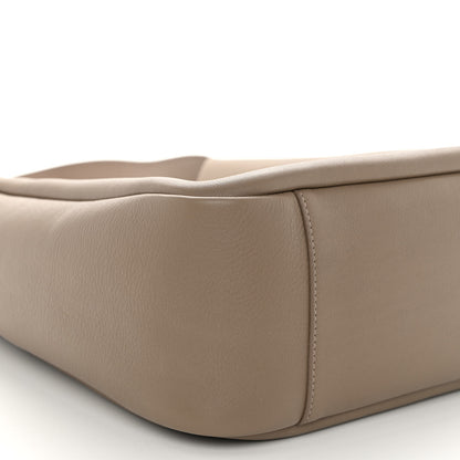 Saint Laurent Smooth Calfskin Large Le 5 A 7 Soft Hobo Dark Beige 8 of 9